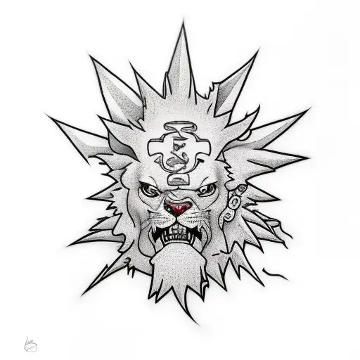 boondocks tattoo design idea