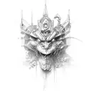 scr tattoo design idea