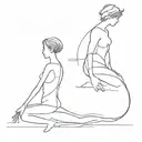 2001 and 2003 tattoo design idea