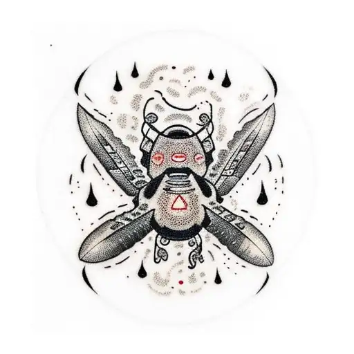 Grave of the Fireflies tattoo design idea