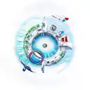 antarctica tattoo design idea