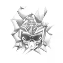 antarctica tattoo design idea