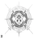 antarctica tattoo design idea