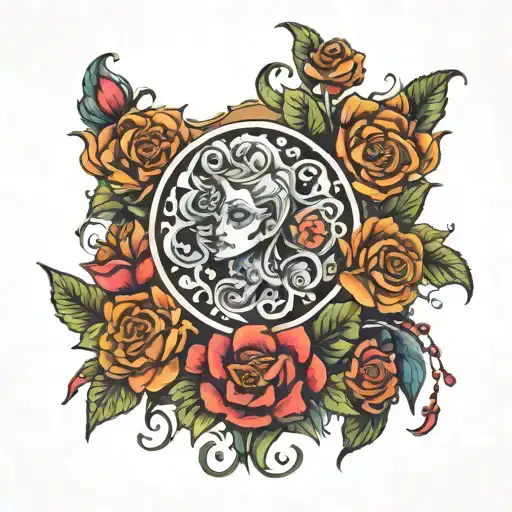 Names Alana Allen Alessi tattoo design idea