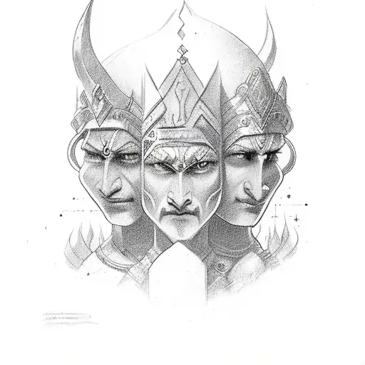 The gods, who had become weakened as a result of a curse by the irascible sage Durvasas, invited the asuras to help them tattoo design idea