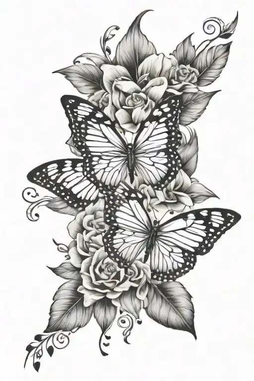 new beginnings strength and add tattoo design idea