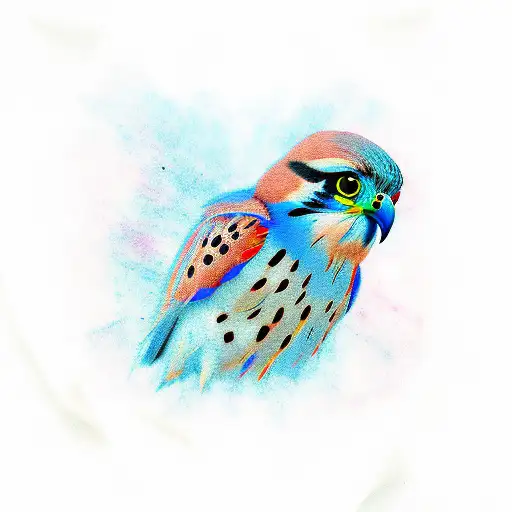 kestrel tattoo design idea