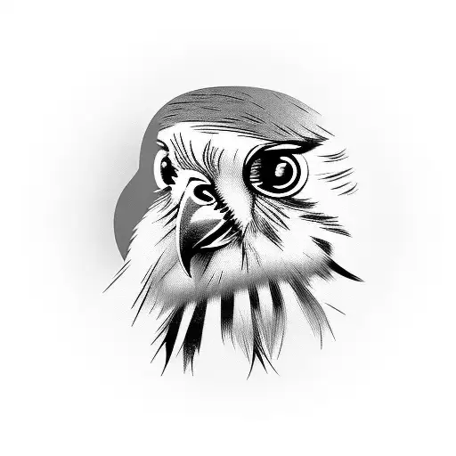kestrel tattoo design idea