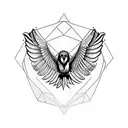 kestrel tattoo design idea