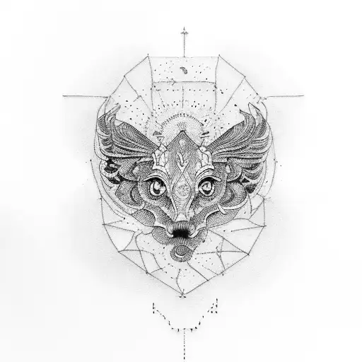 a Houston and Dallas peice of art  tattoo design idea