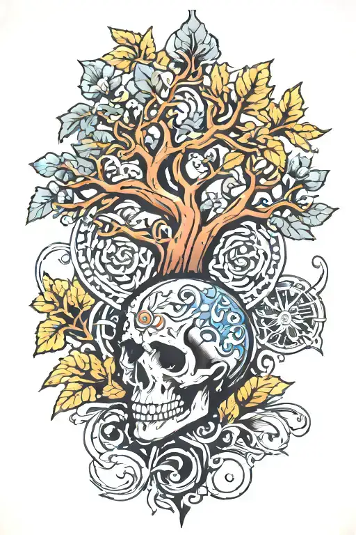 Treaty Oak Revival  tattoo design idea