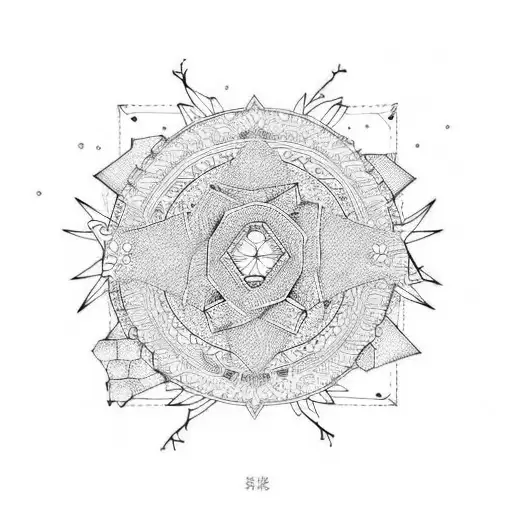 spring summer fall winter  tattoo design idea