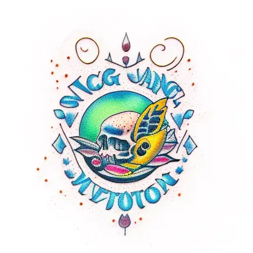 spring summer fall winter  tattoo design idea