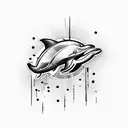 miami dolphins  tattoo design idea