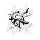 miami dolphins  tattoo design idea