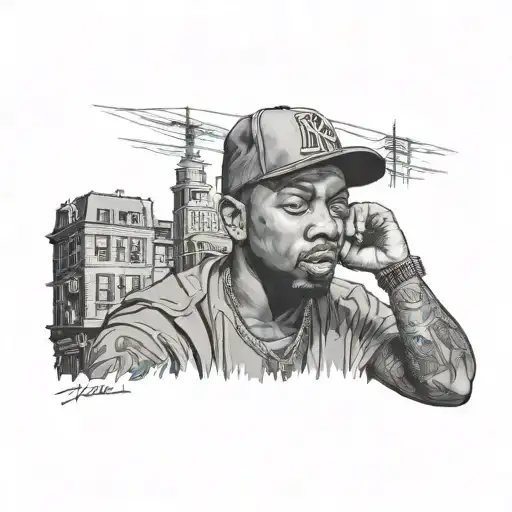 kendrick lamar good kid maad city tattoo design idea