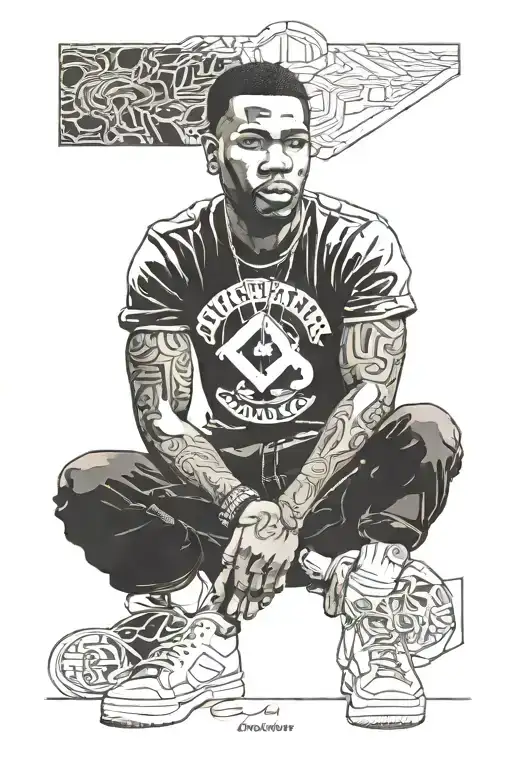 frank ocean tattoo design idea