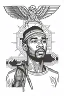 frank ocean tattoo design idea