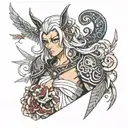 Nordic tattoo design idea