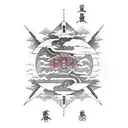 Orion's Belt  tattoo design idea