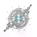 Orion's Belt  tattoo design idea