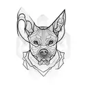 Amstaff tattoo design idea