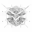 Guitar root tattoo design idea