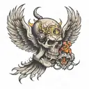 Never give up. tattoo design idea