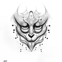 forever 17 lln clowds tattoo design idea