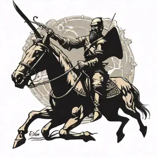 Don Quixote tattoo design idea
