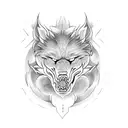 fenrir tattoo design idea