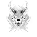 fenrir tattoo design idea