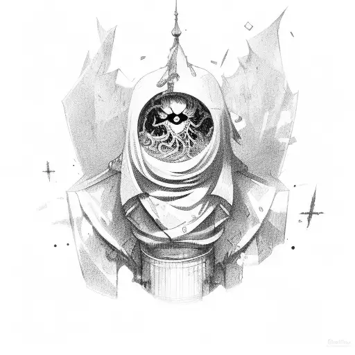 Despair tattoo design idea