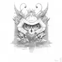 Despair tattoo design idea