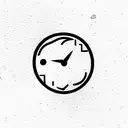 Time flies tattoo design idea