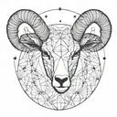 Aries constellation intertwined 27 tattoo design idea