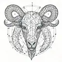 Aries constellation intertwined 27 tattoo design idea