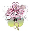 caduceus tattoo design idea