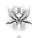 caduceus tattoo design idea