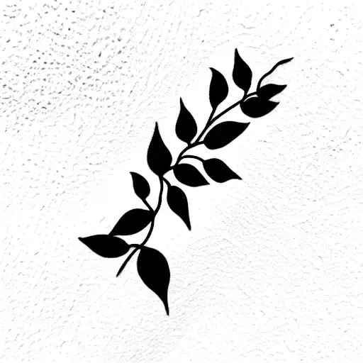 laurels near collar bones tattoo design idea