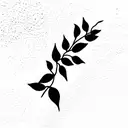 laurels near collar bones tattoo design idea