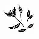 laurels near collar bones tattoo design idea