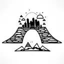 water under the bridge tattoo design idea