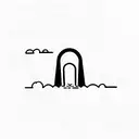 water under the bridge tattoo design idea