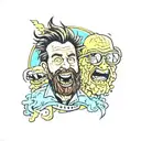 Always Sunny In Philadelphia  tattoo design idea