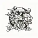 Always Sunny In Philadelphia  tattoo design idea