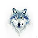 Wolf elden ring tattoo design idea