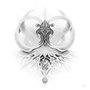 Maliketh elden ring tattoo design idea