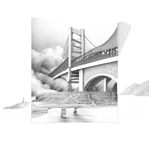 Every bridge you burn is a step you take tattoo design idea