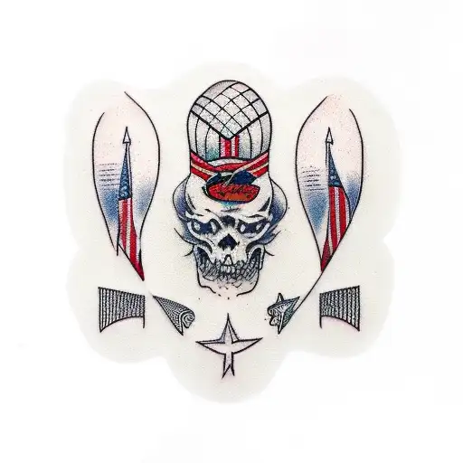 three of something representing brotherhood tattoo design idea